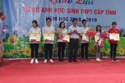 Giao lưu tiếng Anh học sinh THPT năm học 2018-2019 tỉnh Hưng Yên