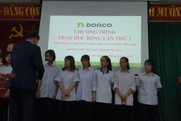 Lễ Trao học bổng của công ty Dorco Vina