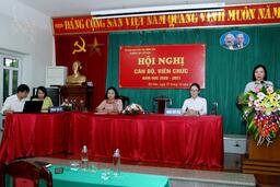 HỘI NGHỊ CÁN BỘ, VIÊN CHỨC NĂM HỌC 2020- 2021 TRƯỜNG THPT MỸ HÀO