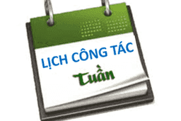 LỊCH CÔNG TÁC 8 (Từ ngày 26/10 đến ngày 31/10)