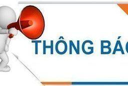 THỜI KHÓA BIỂU MỚI SỐ 10 (Dành cho HS)