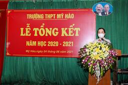 LỄ TỔNG KẾT NĂM HỌC 2020-2021 THEO HÌNH THỨC TRỤC TUYẾN