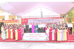 LỄ KHAI GIẢNG NĂM HỌC 2023- 2024 TRƯỜNG THPT MỸ HÀO