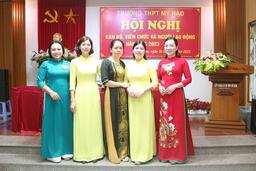 HỘI NGHỊ CÁN BỘ, VIÊN CHỨC VÀ NGƯỜI LAO ĐỘNG TRƯỜNG THPT MỸ HÀO, NĂM HỌC 2023-2024