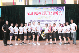 GIẢI BÓNG CHUYỀN HƠI NỮ CỦA TRƯỜNG THPT MỸ HÀO CHÀO MỪNG 93 NĂM NGÀY THÀNH LẬP HỘI LIÊN HIỆP PHỤ NỮ VIỆT NAM