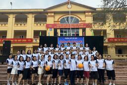 GIẢI BÓNG CHUYỀN HƠI NỮ LẦN THỨ VI CỦA TRƯỜNG THPT MỸ HÀO